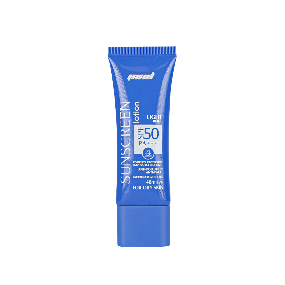 لوسیون ضد آفتاب با SPF 50(بژ روشن) مناسب پوست چرب 40 میلی لیتر